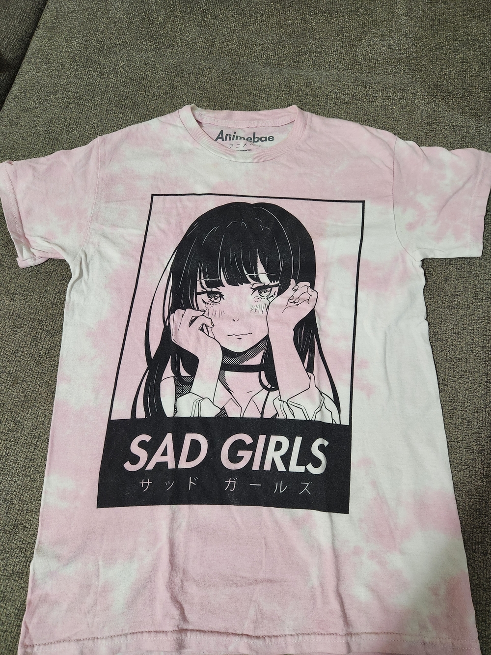 Pink 'Sad Girls' Graphic Tee